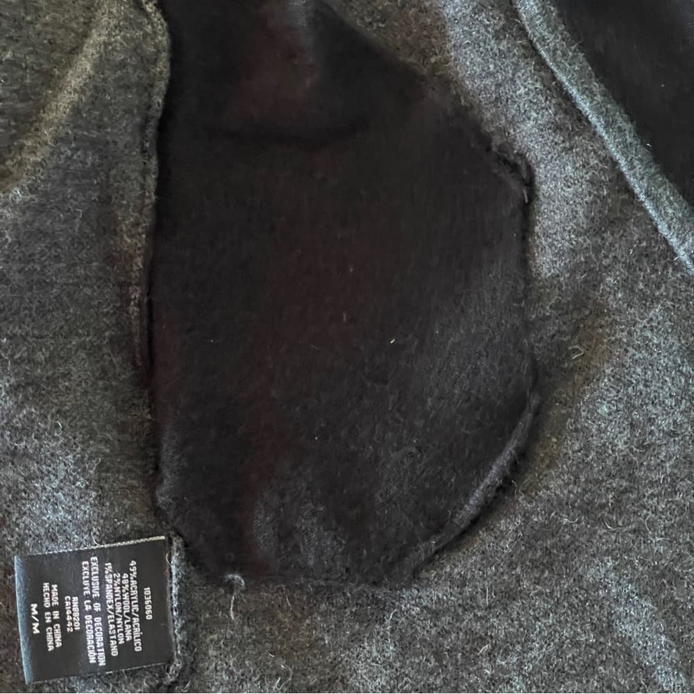 Blanc Noir Black Cardigan in Medium - Thumbnail 7