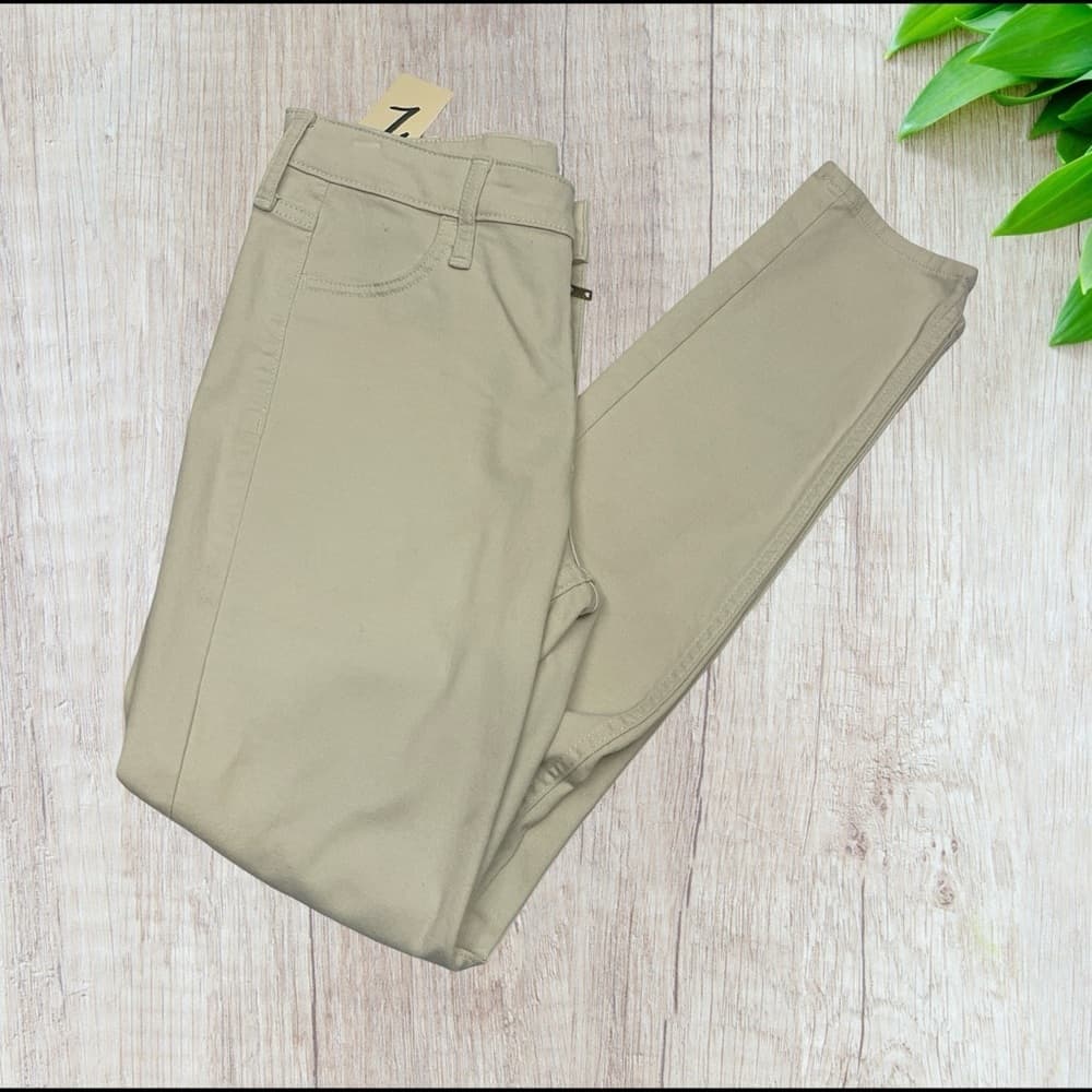 H&M Tan Skinny Jeans in size 4 - Thumbnail 2