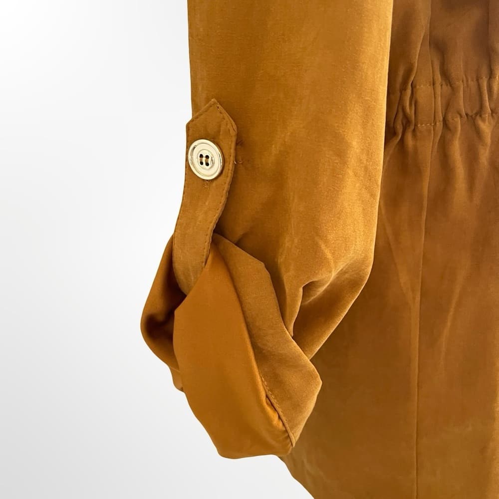 Sweet Wanderer Utility Jacket in Mustard Brown in size M - Thumbnail 3