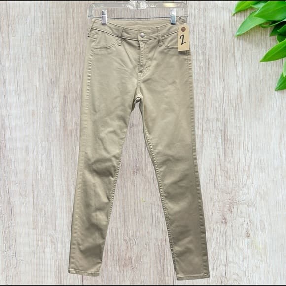 H&M Tan Skinny Jeans in size 4 - Thumbnail 7