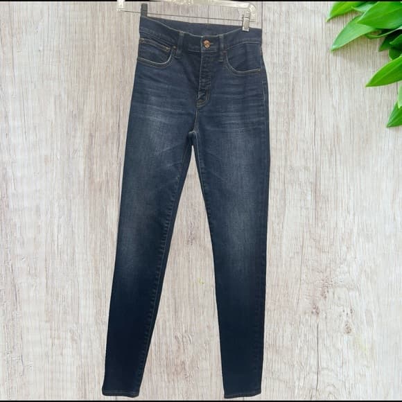J Crew Classic Dark Blue Women's Jeans size 27 - Thumbnail 8