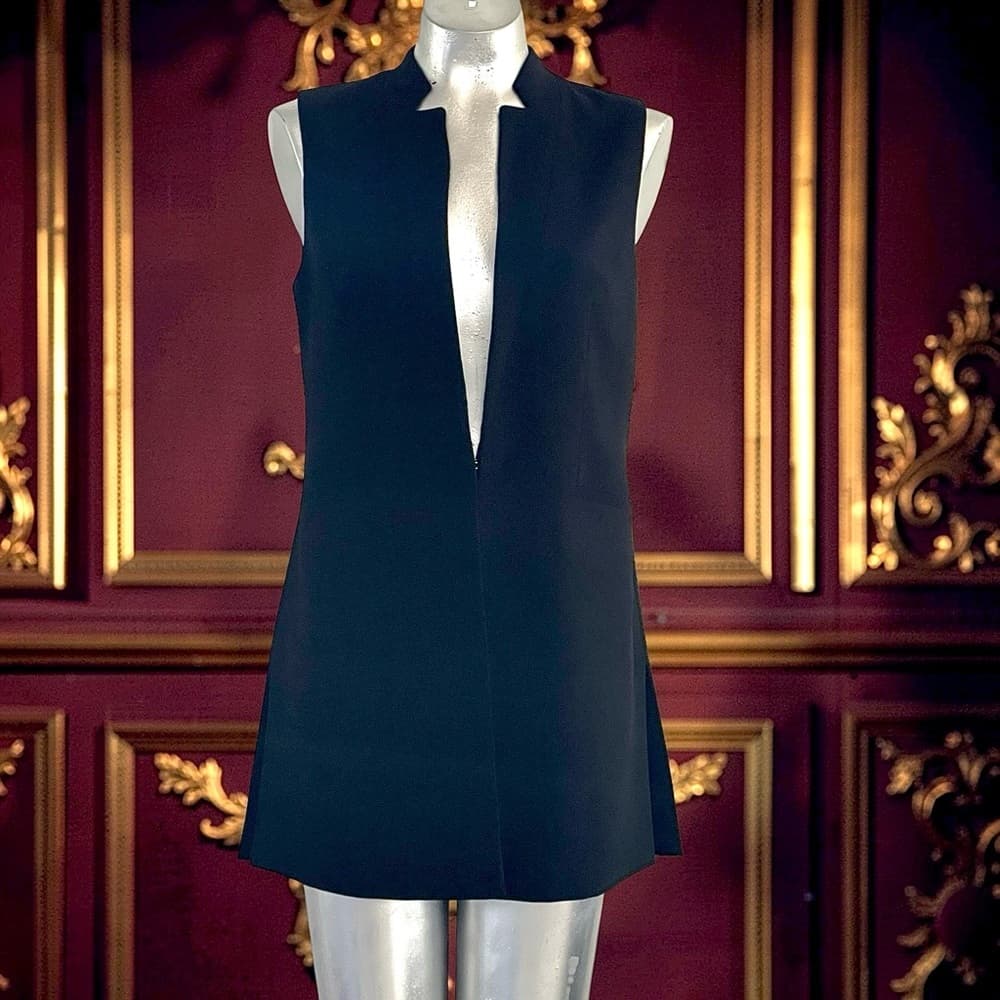 DKNY Black Business Vest Suit with Gold Accent - NWOT - Thumbnail 11