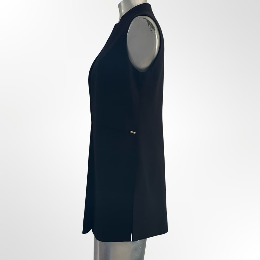 DKNY Black Business Vest Suit with Gold Accent - NWOT - Thumbnail 2