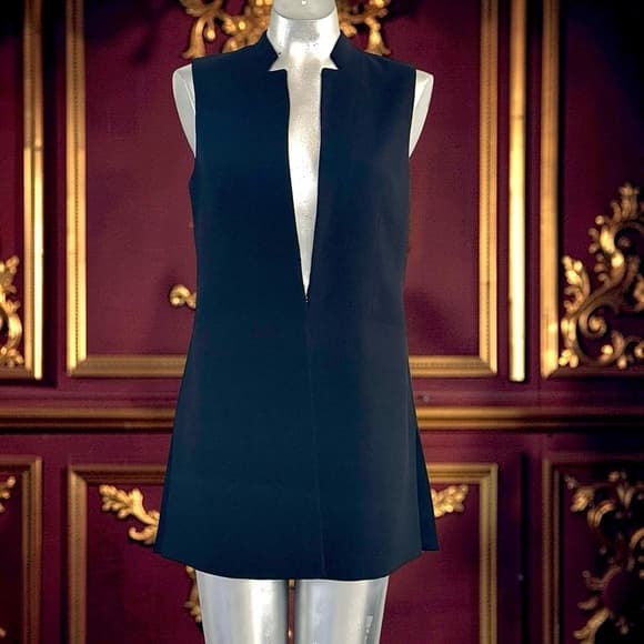DKNY Black Business Vest Suit with Gold Accent - NWOT - Thumbnail 12