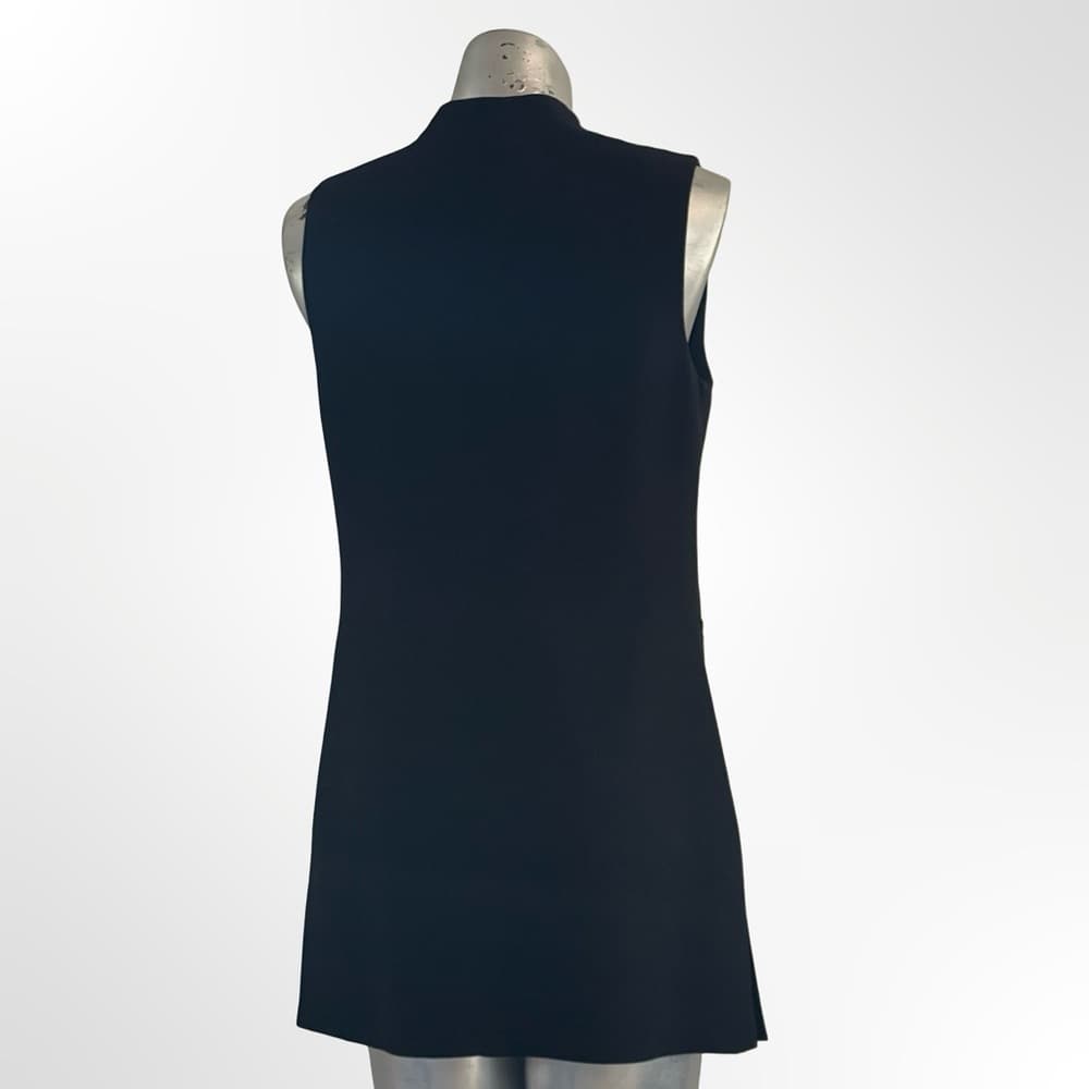 DKNY Black Business Vest Suit with Gold Accent - NWOT - Thumbnail 3