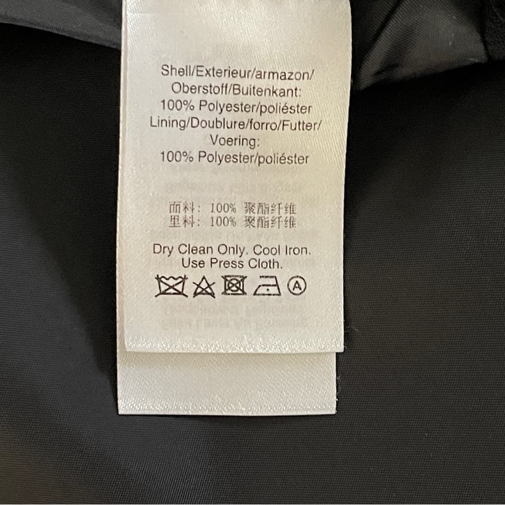 DKNY Black Business Vest Suit with Gold Accent - NWOT - Thumbnail 9