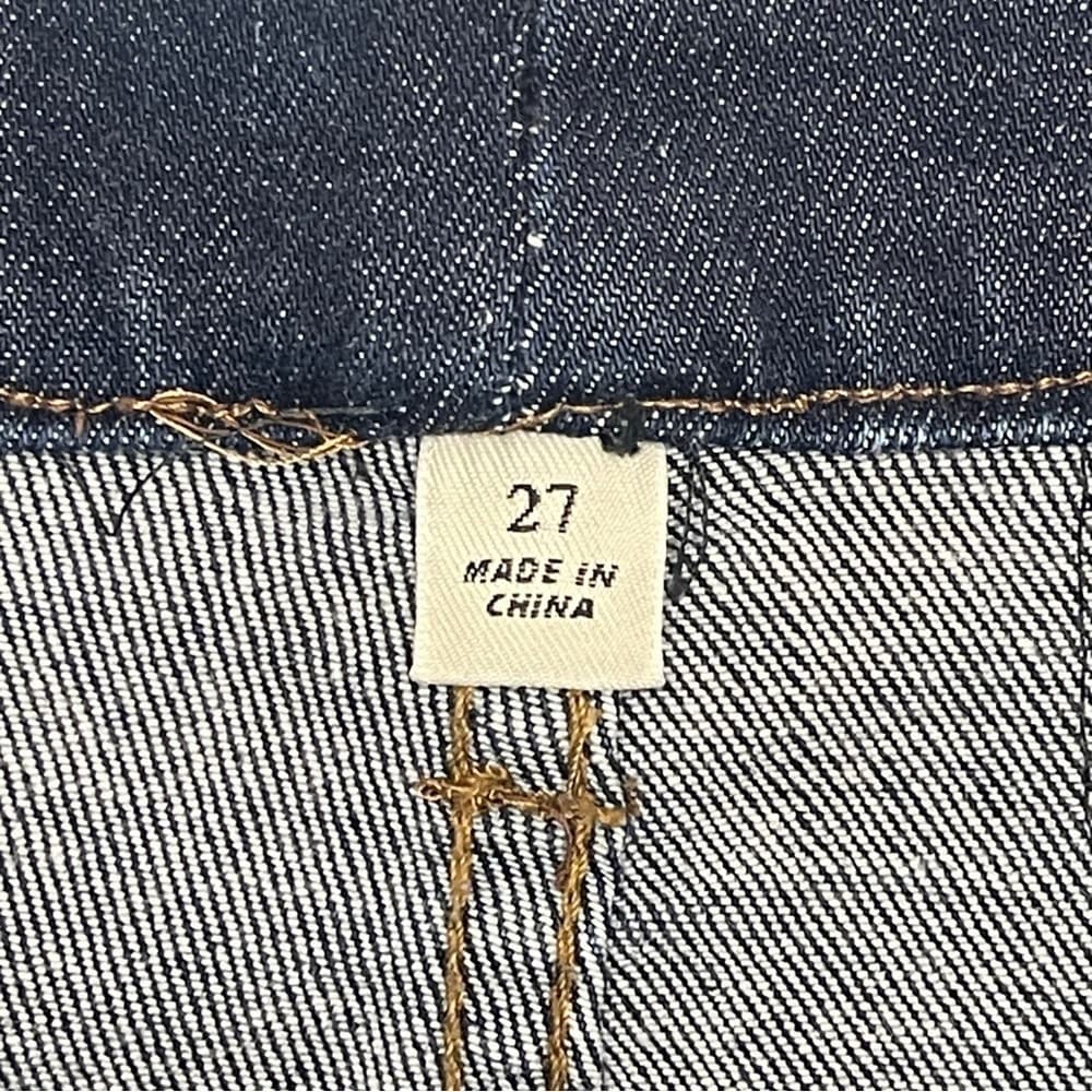 J Crew Classic Dark Blue Women's Jeans size 27 - Thumbnail 5