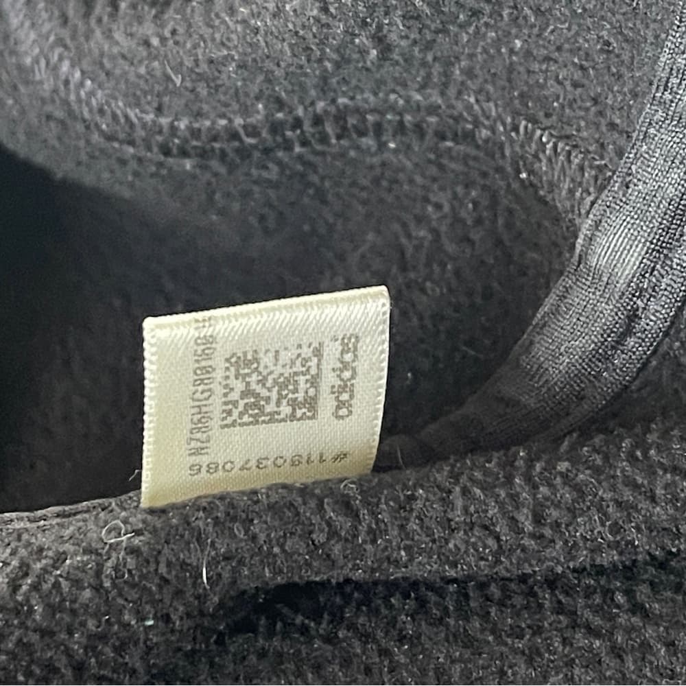 Adidas Men's Black Zip-Up Hoodie S-M - Thumbnail 5