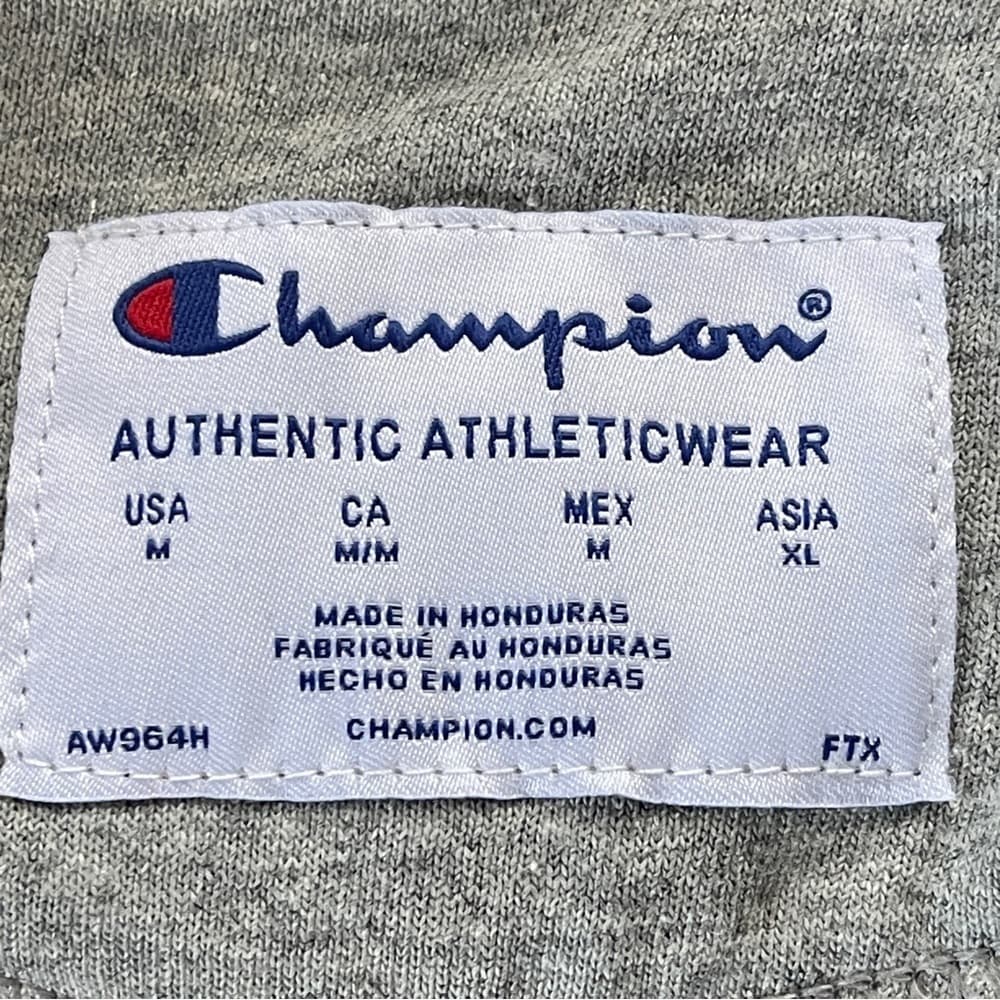Champion Gray Athletic Hoodie NWT size M - Thumbnail 5