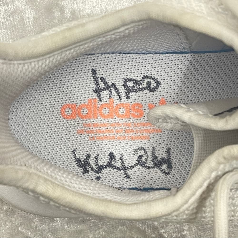 Adidas White Knit Sneakers - Thumbnail 5