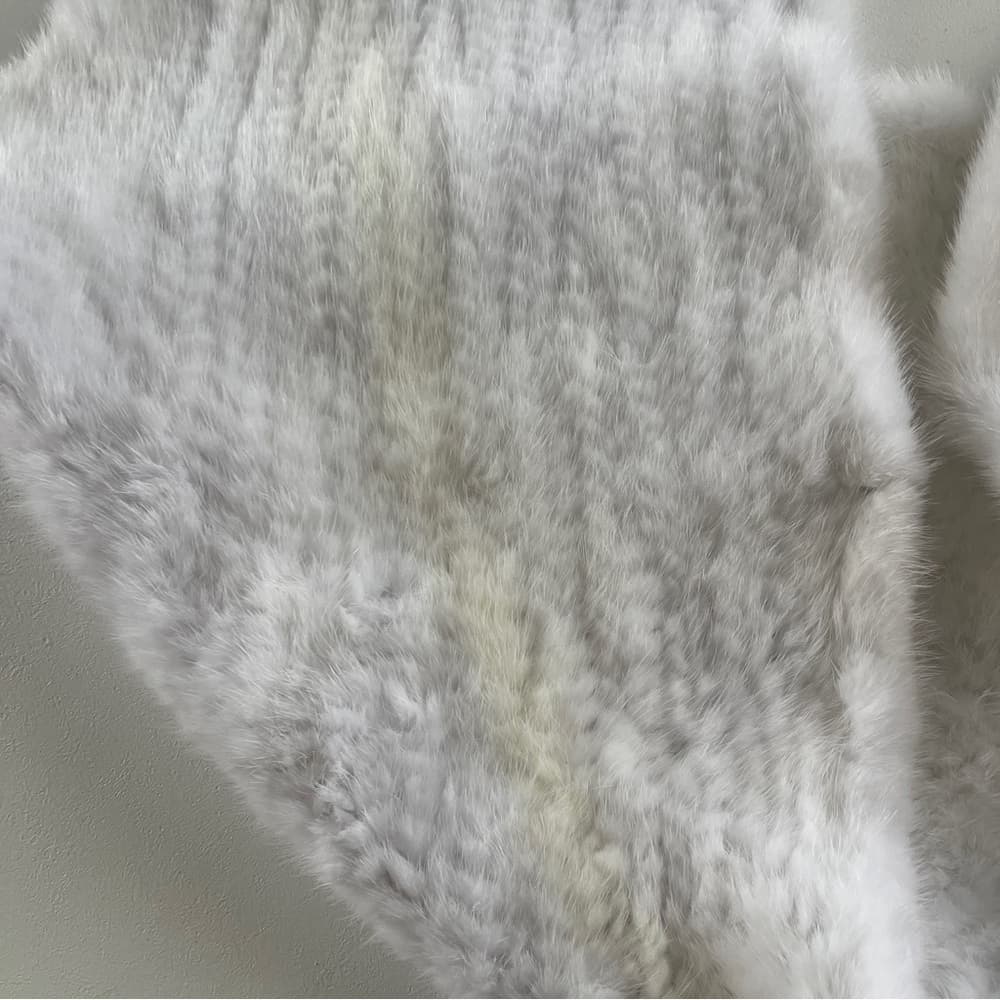 Elegant White Women's Shoulder Throw in size M - Thumbnail 3