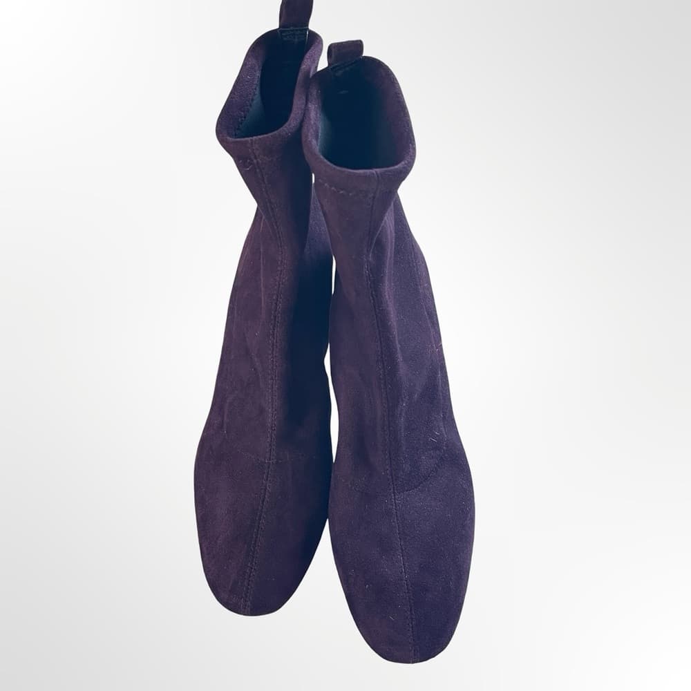 Michael Kors Plum Heeled Boots NWOT in size 8 - Thumbnail 2
