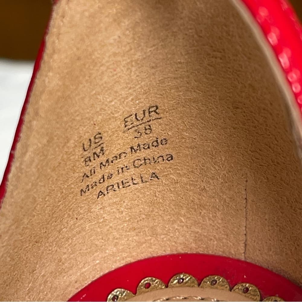 Sam Edelman Ariella Elegant Red Stiletto Heels - Many Sizes Avail - Thumbnail 7