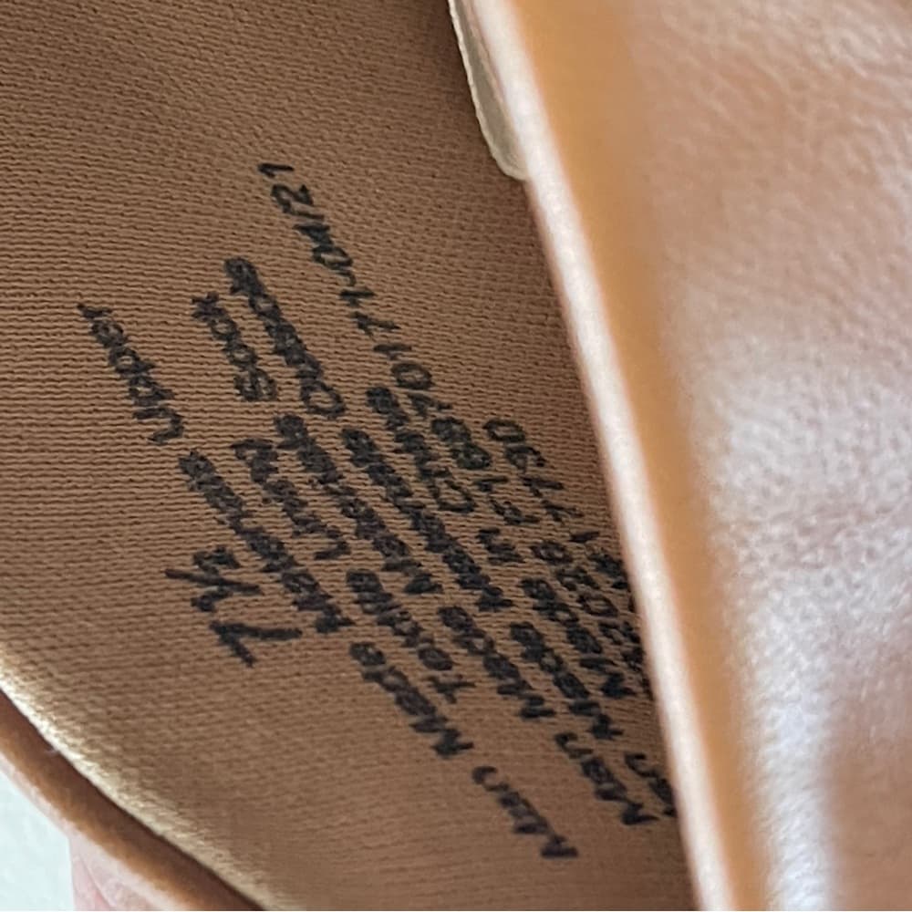 a new day Tan Mule Heels with Snakeskin-Detail Block Heel - Thumbnail 9
