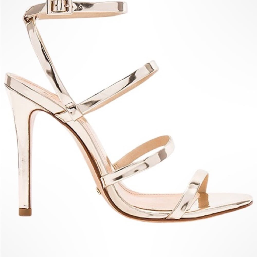 Shutz Ilara Platina Elegant Strappy Heels in size 10 - Thumbnail 7