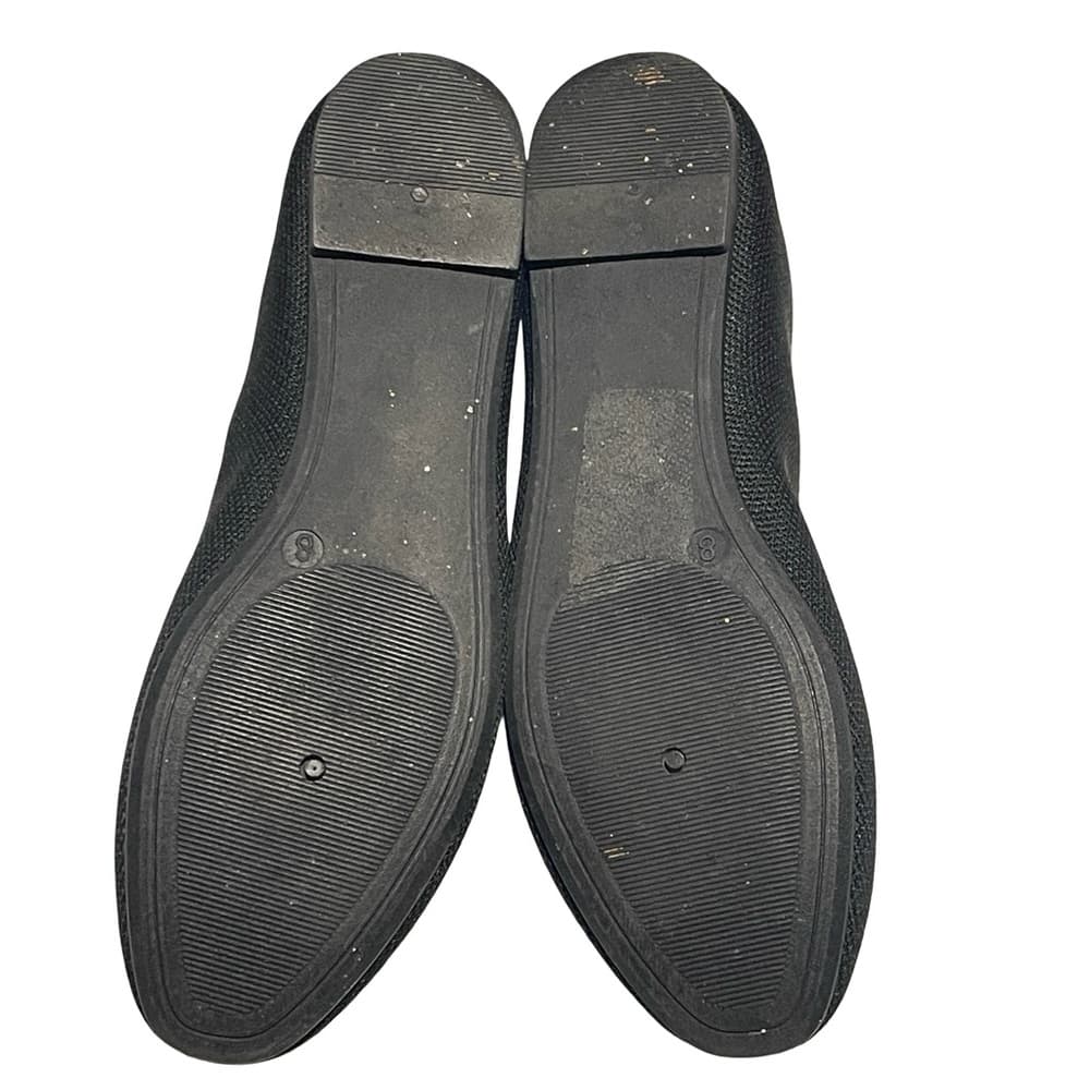 Danskin Black Slip-On Knit Loafers in size 8 - Thumbnail 7