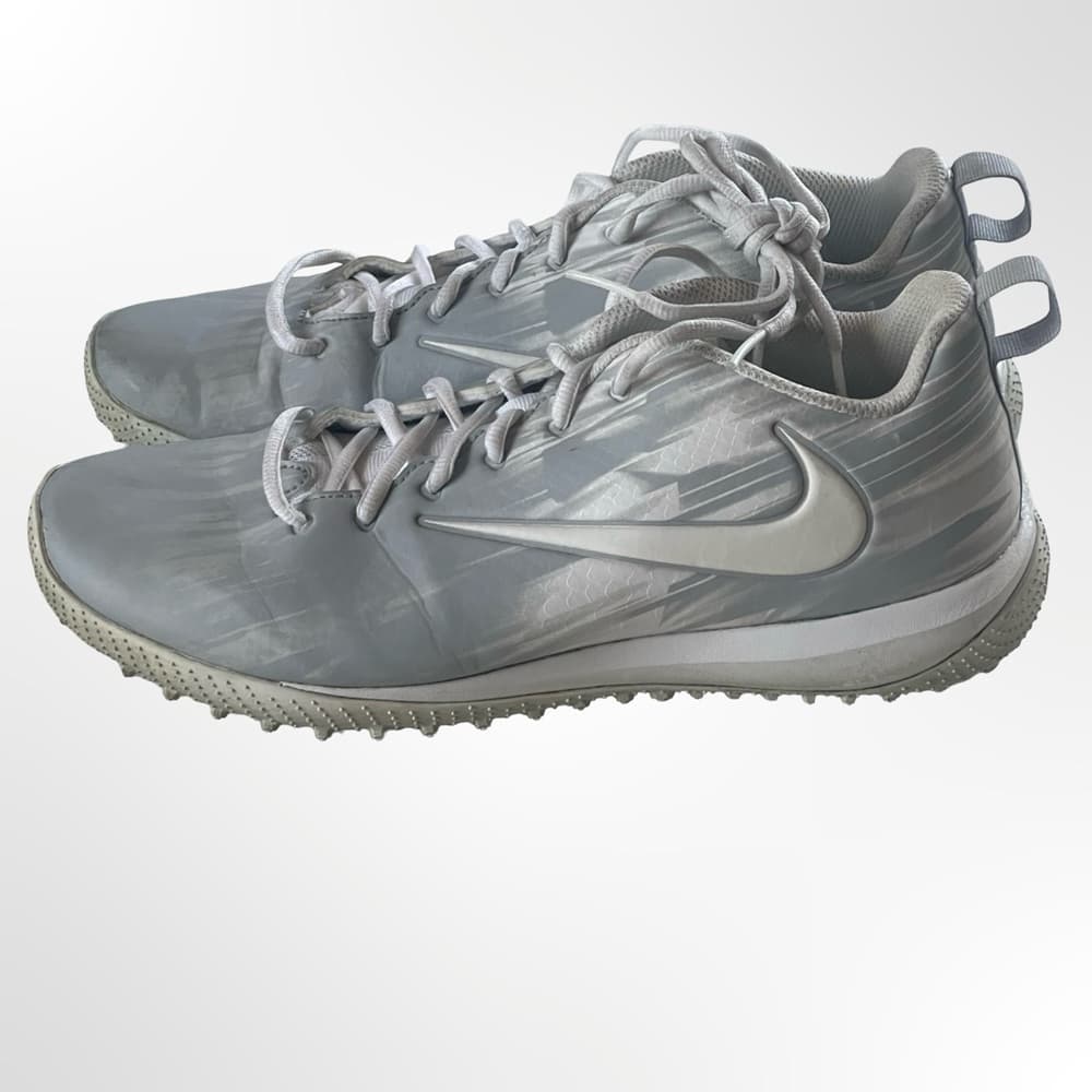 Nike Lacrosse Gray Athletic Cleats in size 9.5 - Thumbnail 3