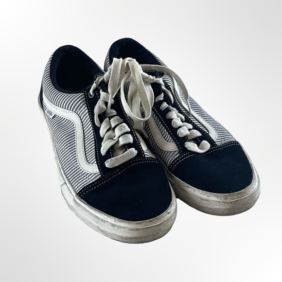 Vans federal BMX Black and White Sneakers in size 9 - Thumbnail 11