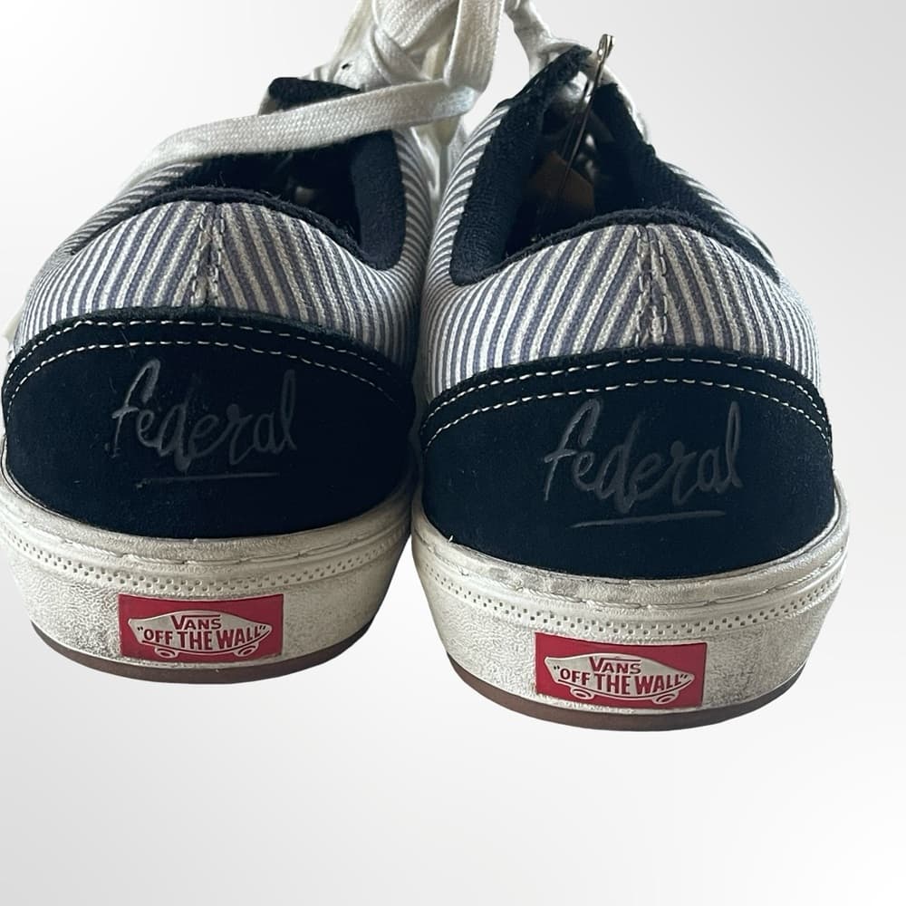 Vans federal BMX Black and White Sneakers in size 9 - Thumbnail 3