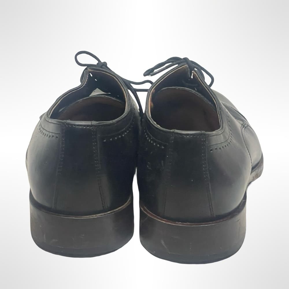 Johnston & Murphy Black Men's Leather Dress Shoes size 9 - Thumbnail 3