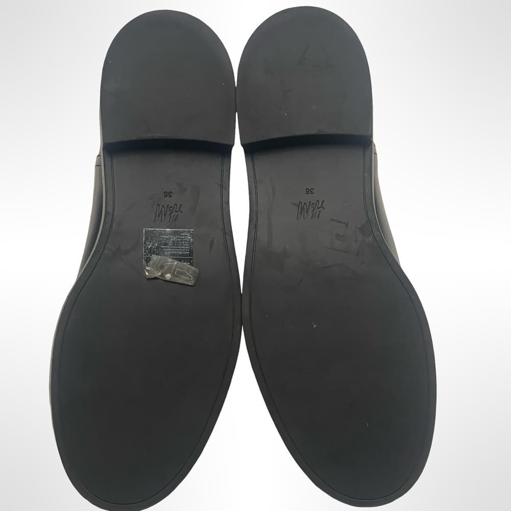H&M Black Chelsea Boots in size 4 NWOT - Thumbnail 5