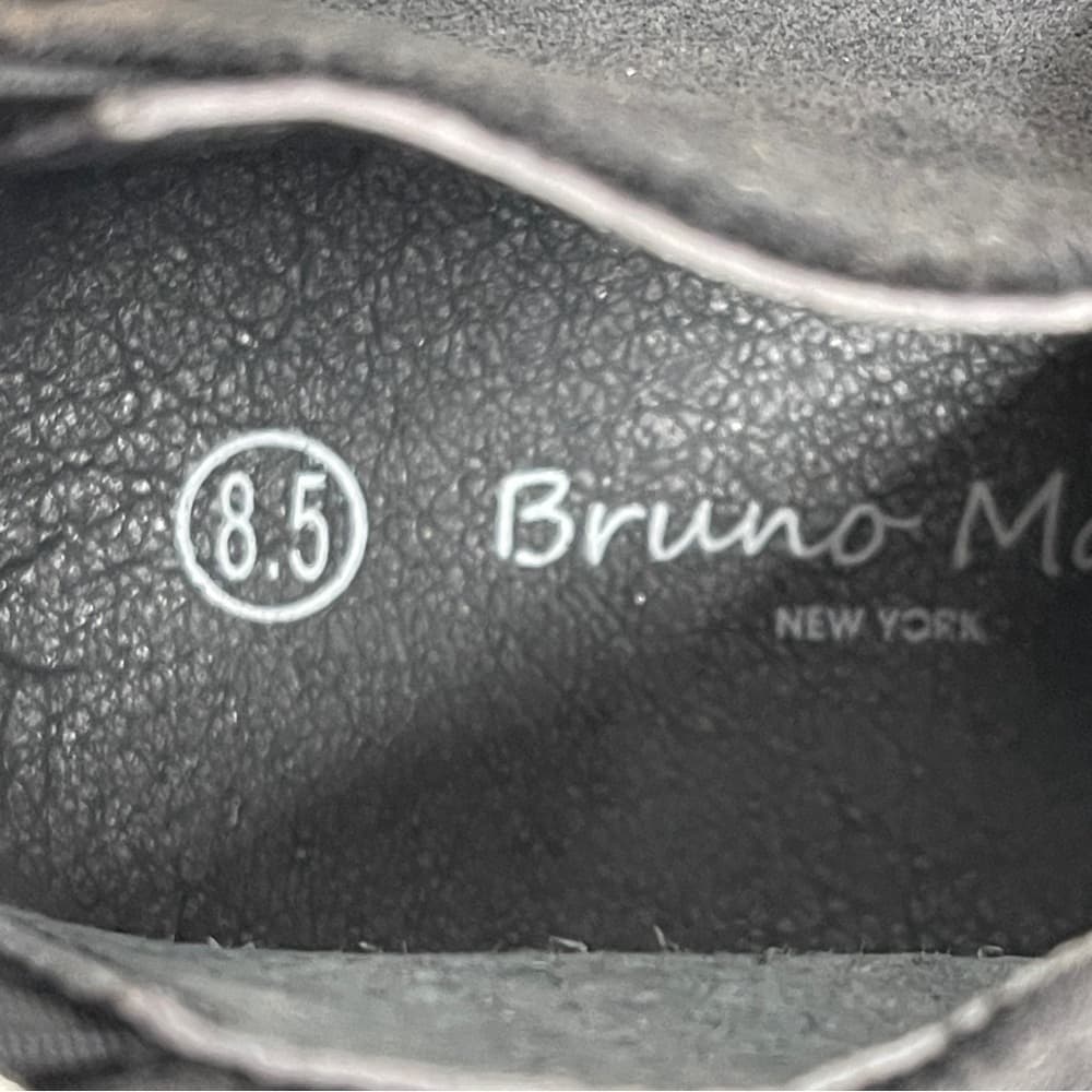 Bruno Marc Black Men's Suede Shoes sizes 6.5,7,8.5 & 12 NEW - Thumbnail 8