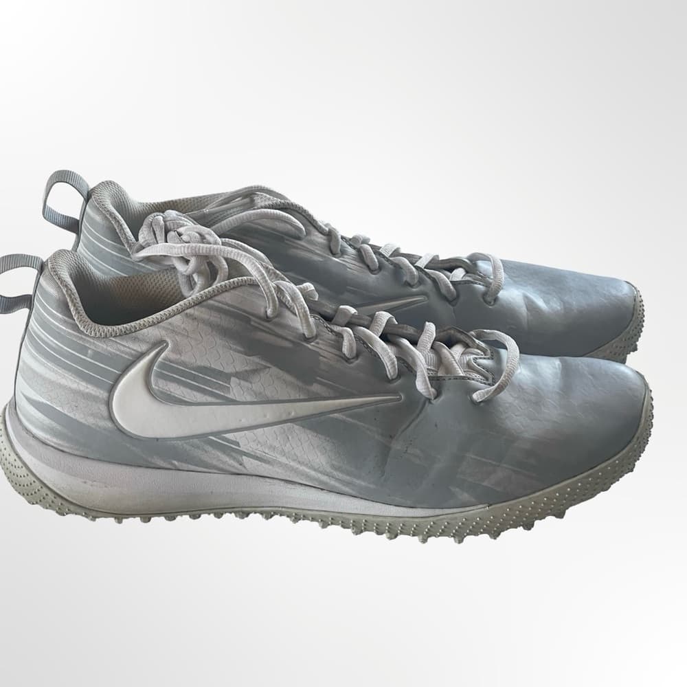 Nike Lacrosse Gray Athletic Cleats in size 9.5 - Thumbnail 7