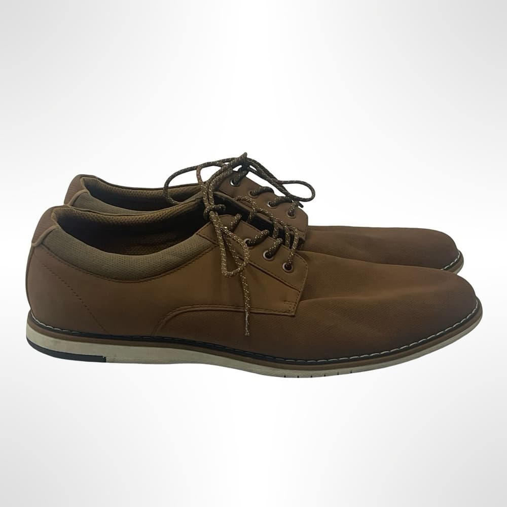 Goodfellow Men's Brown Lace-Up Shoes size 13 - Thumbnail 2