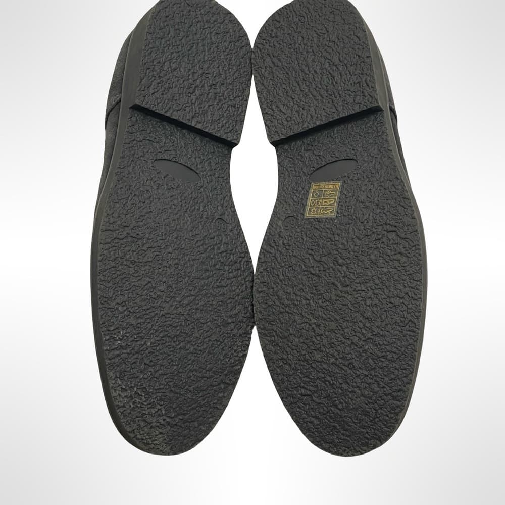 Bruno Marc Black Men's Suede Shoes sizes 6.5,7,8.5 & 12 NEW - Thumbnail 3