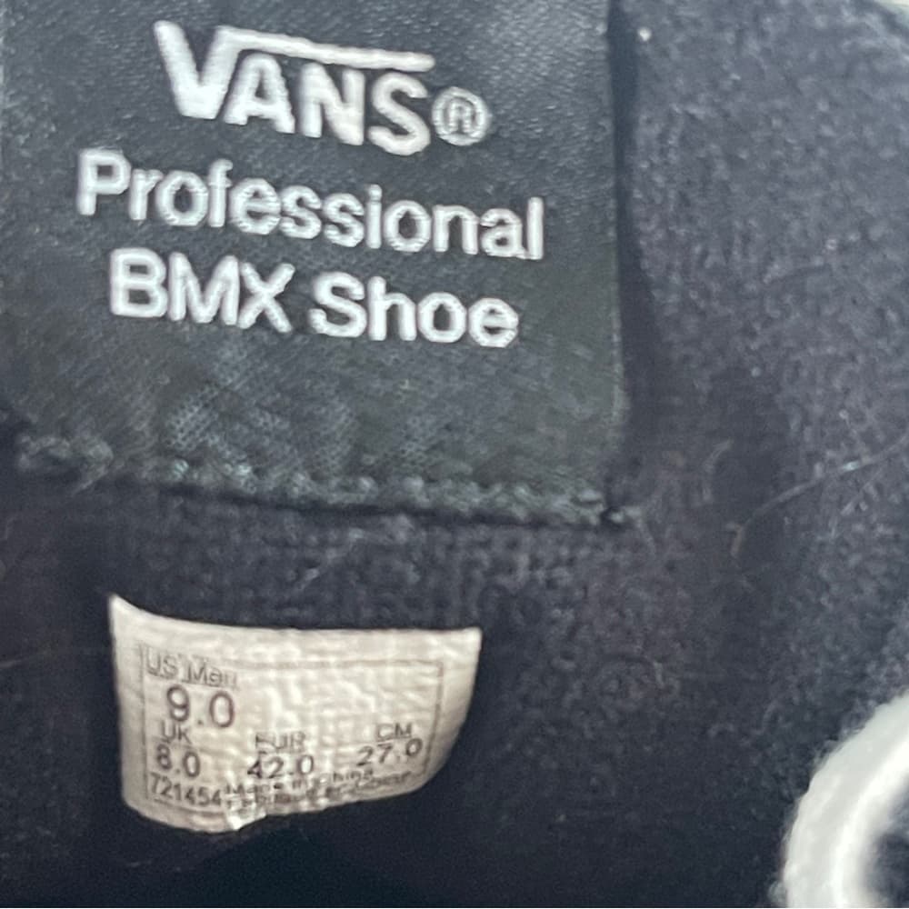 Vans federal BMX Black and White Sneakers in size 9 - Thumbnail 8