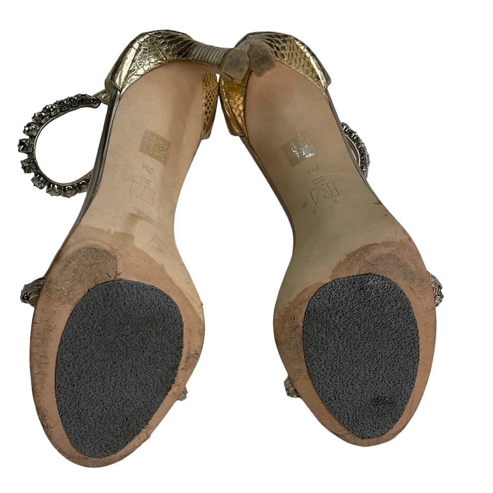 Pelle Moda Frisk Embellished In Snake and Gold Size 9M - previously worn! - Thumbnail 6