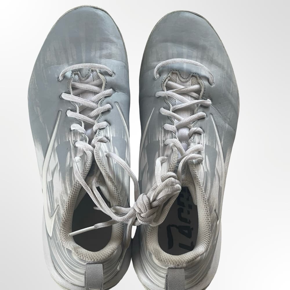 Nike Lacrosse Gray Athletic Cleats in size 9.5 - Thumbnail 4