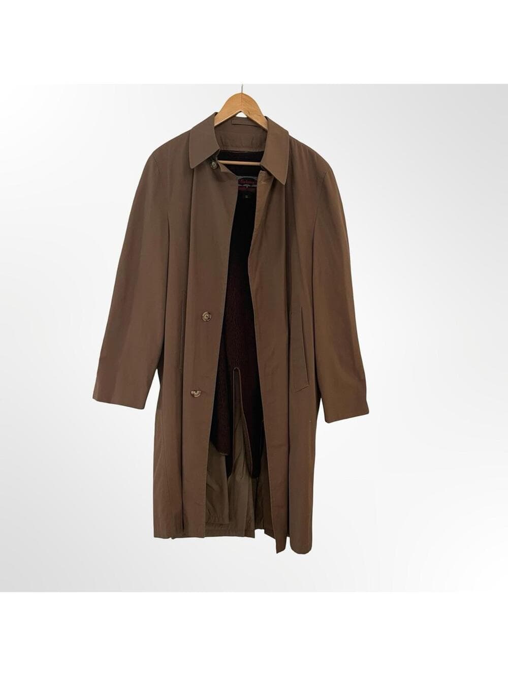 Botany Men's Single-Breasted Trench Coat w lining in 38R - Thumbnail 7