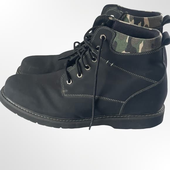 Calto 2" heightened Black Camouflage Men's Boots in size 12 - Thumbnail 9