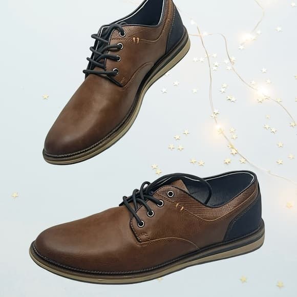 Sonoma Brown and Black Oxfords in size 9.5 - Thumbnail 9