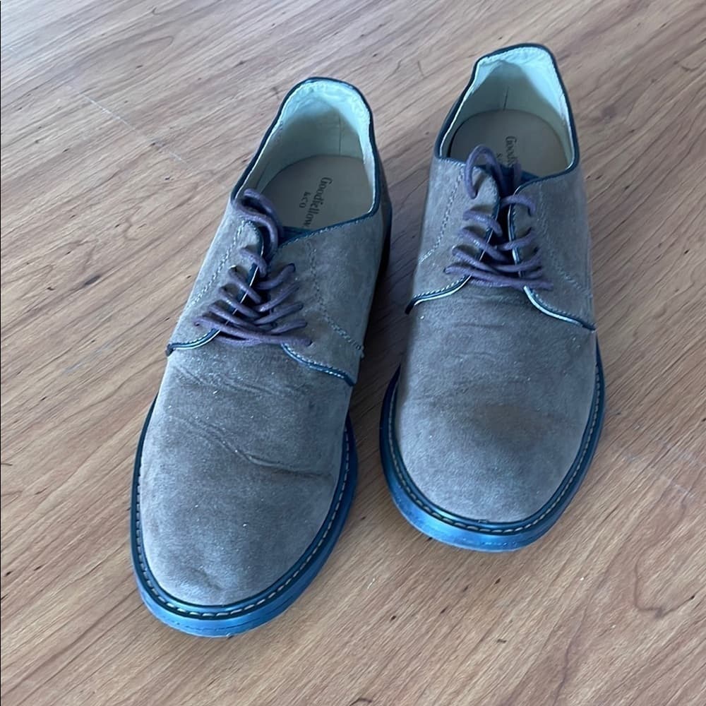 Goodfellow Casual Brown Suede Men's Shoes Size 10 - Thumbnail 4