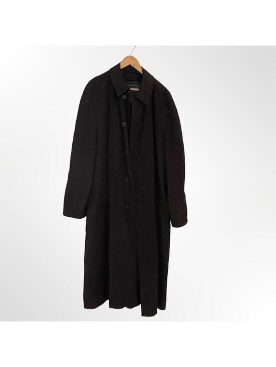 Newport Harbor Dark Blue Trench Coat in size 42L - Thumbnail 5