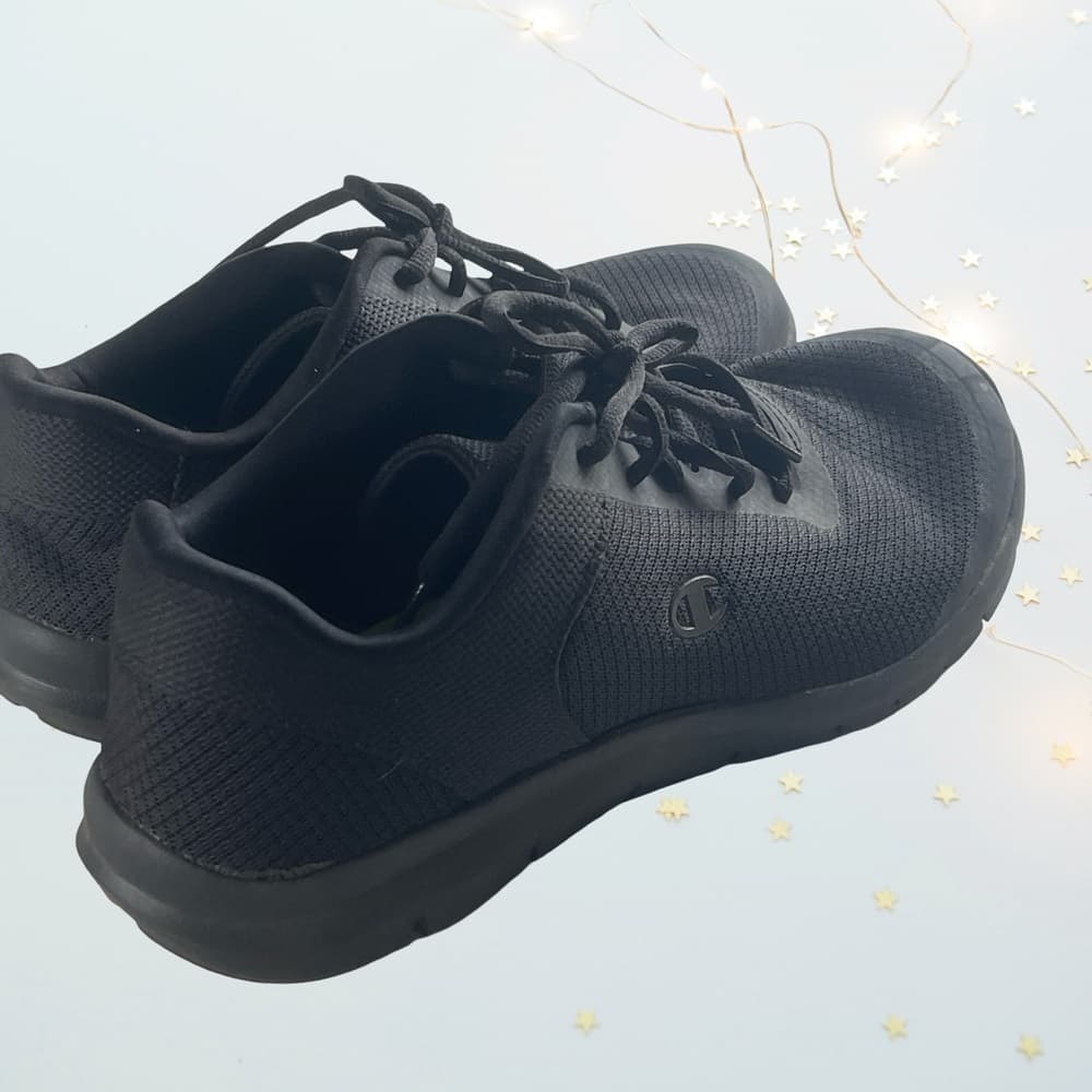 Champion Memory Foam Black Athletic Shoes size 12 - Thumbnail 2