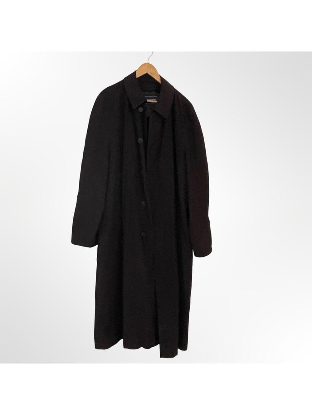 Newport Harbor Dark Blue Trench Coat in size 42L - Thumbnail 4