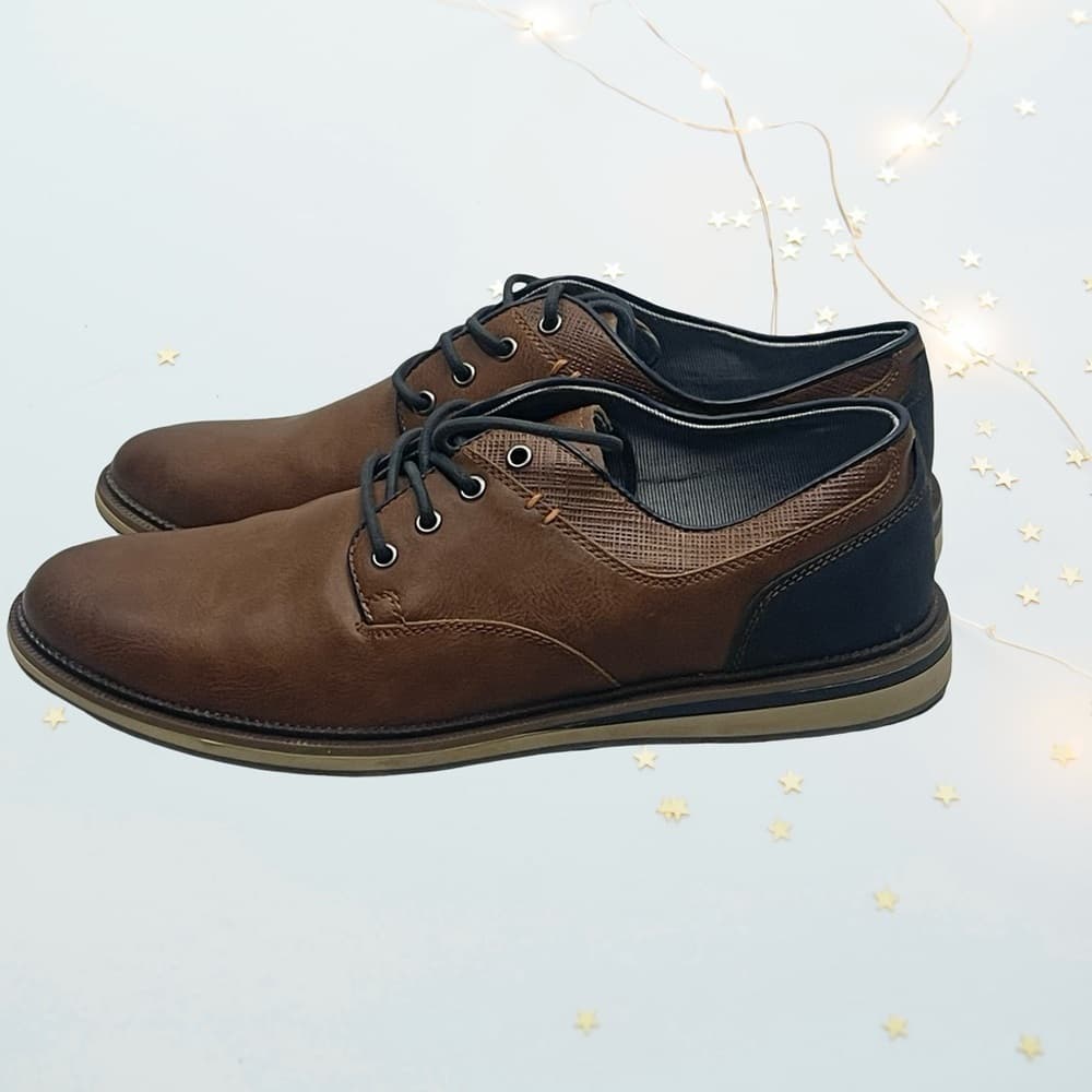 Sonoma Brown and Black Oxfords in size 9.5 - Thumbnail 4