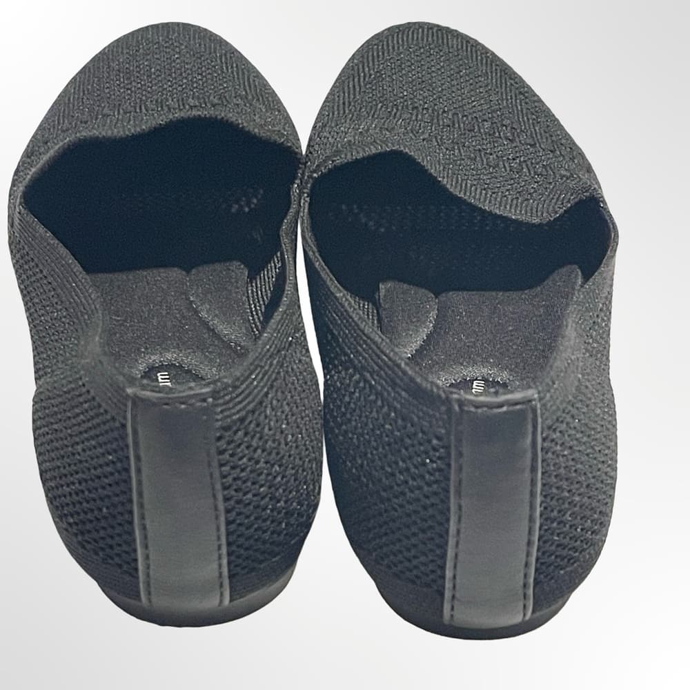Time and Tru Knit Slip-On Loafers in Black NWOT - Thumbnail 2
