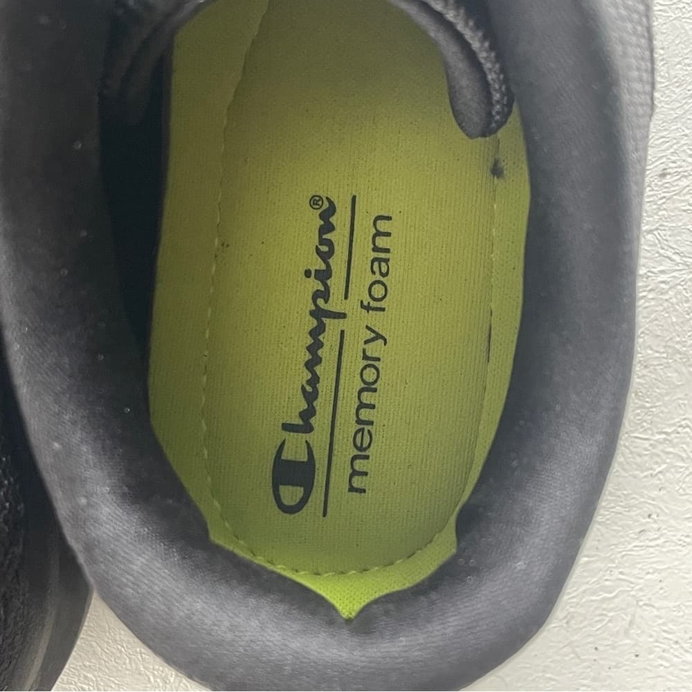 Champion Memory Foam Black Athletic Shoes size 12 - Thumbnail 5