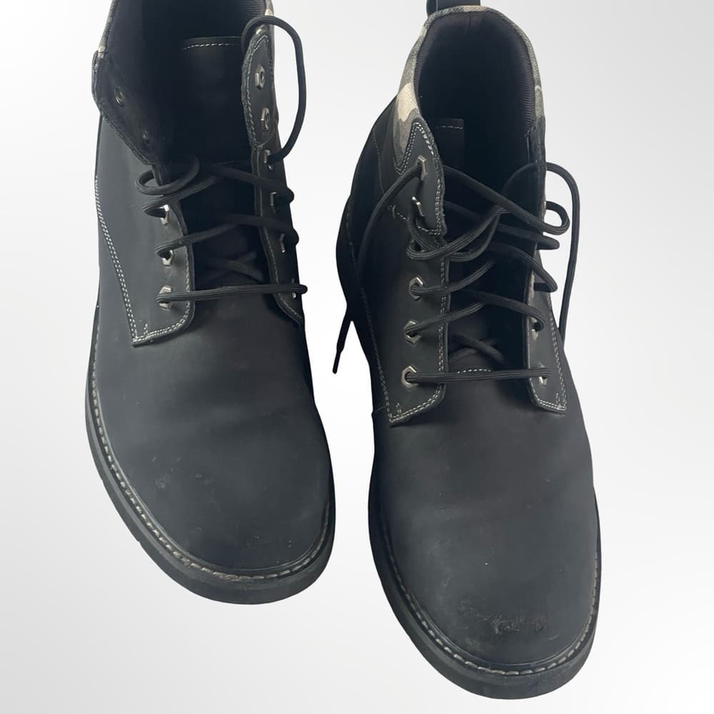 Calto 2" heightened Black Camouflage Men's Boots in size 12 - Thumbnail 2