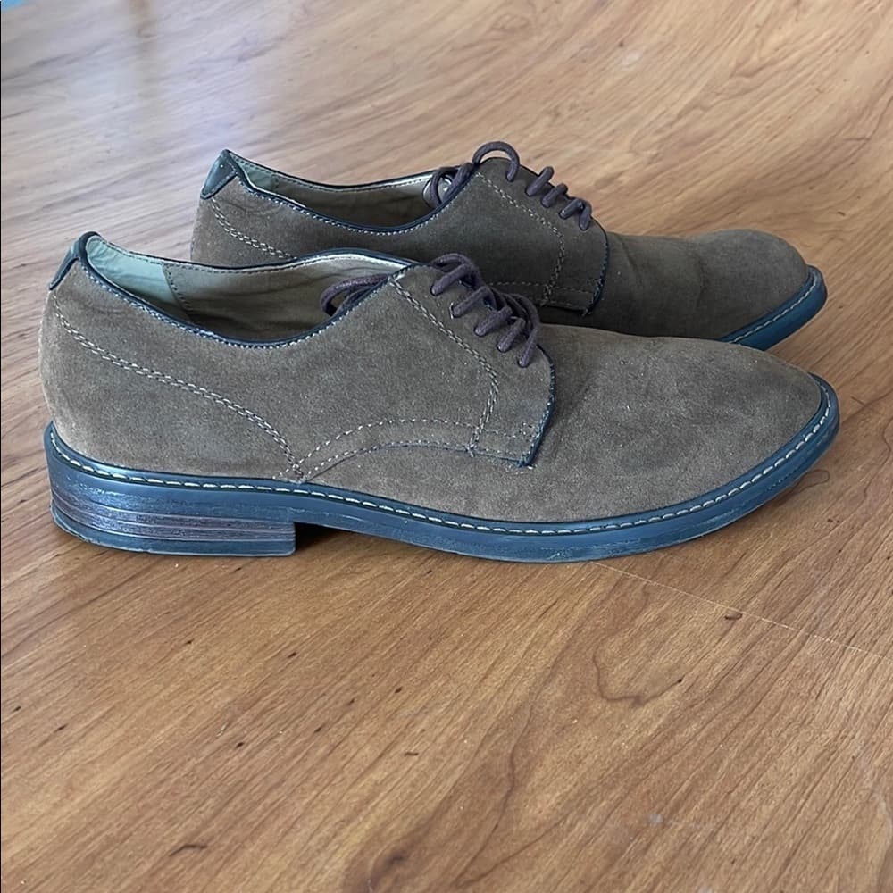 Goodfellow Casual Brown Suede Men's Shoes Size 10 - Thumbnail 2