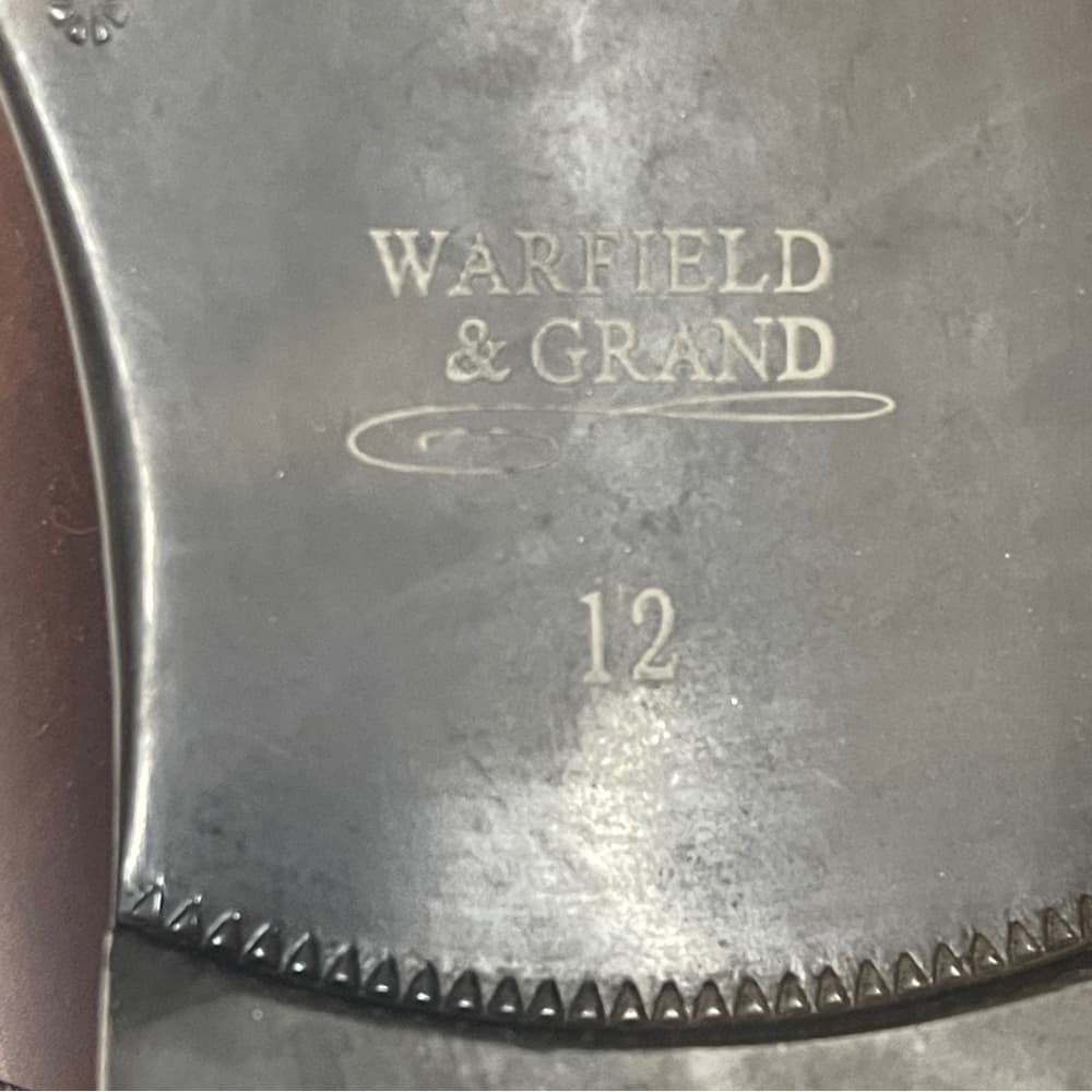 Warfield & Grand Dark Brown Leather Oxfords in size 12 - Thumbnail 4