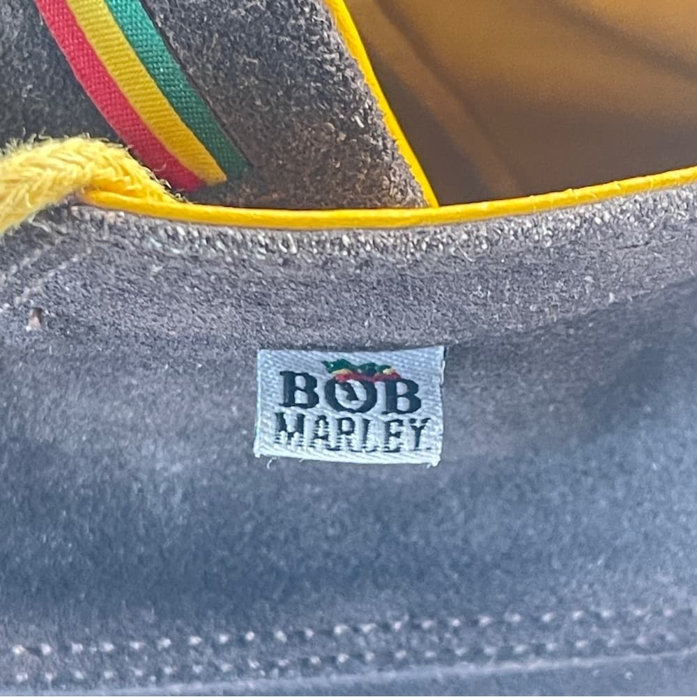 Bob Marley Men's Brown High-Top Sneakers in size 7.5 - Thumbnail 5