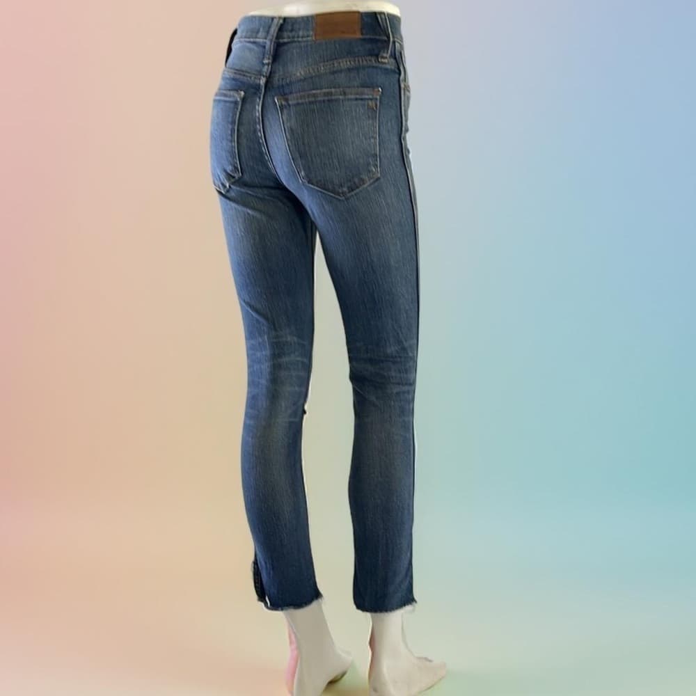 Madewell 10" Women's Skinny Blue Jeans size 23 - Thumbnail 4