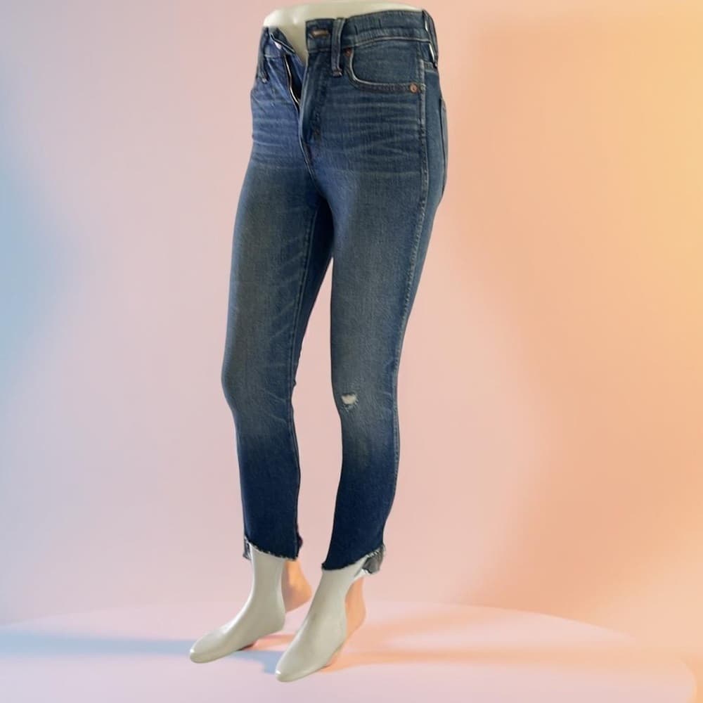 Madewell 10" Women's Skinny Blue Jeans size 23 - Thumbnail 8