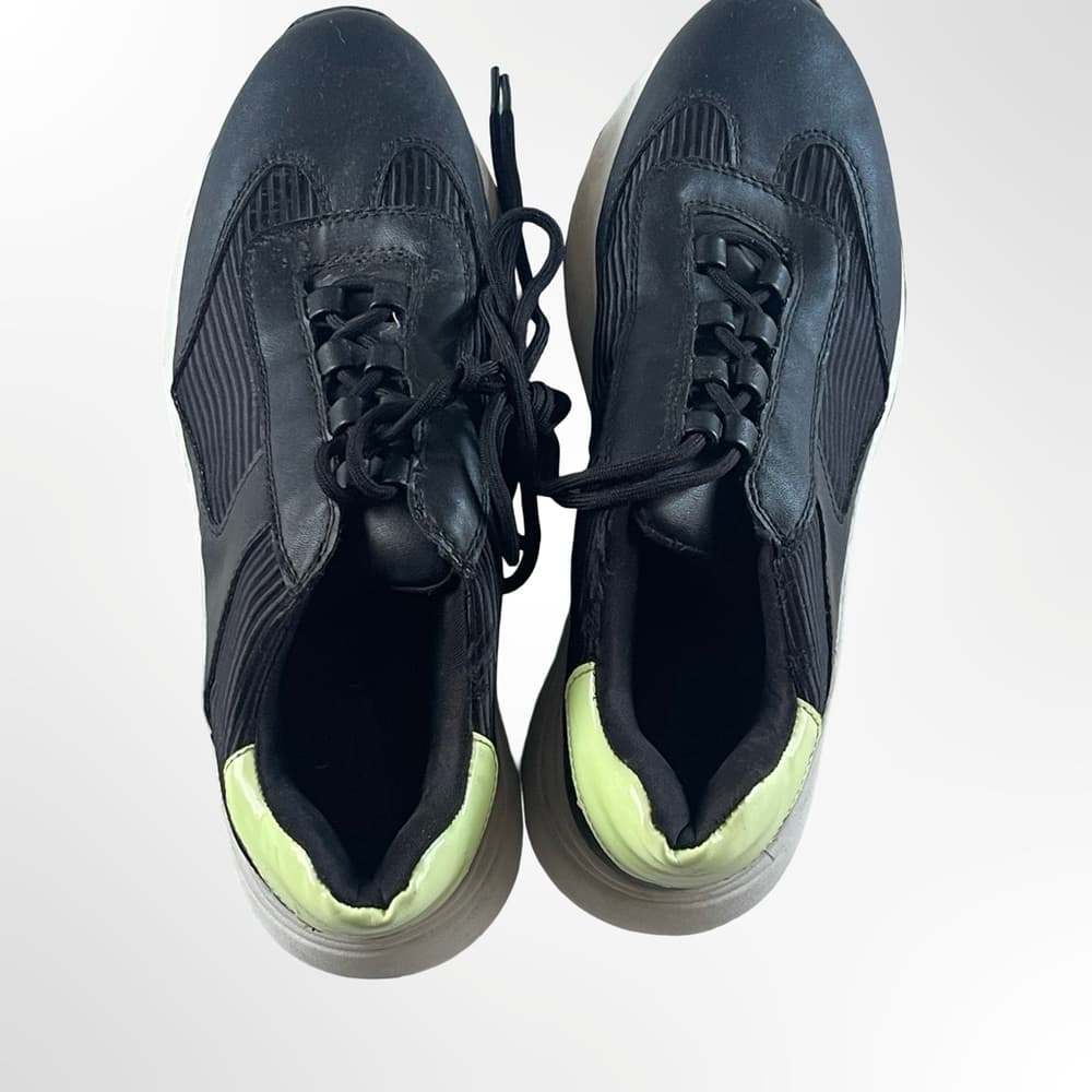Forever 21 Women's Black Athletic Shoes in size 7 - Thumbnail 4