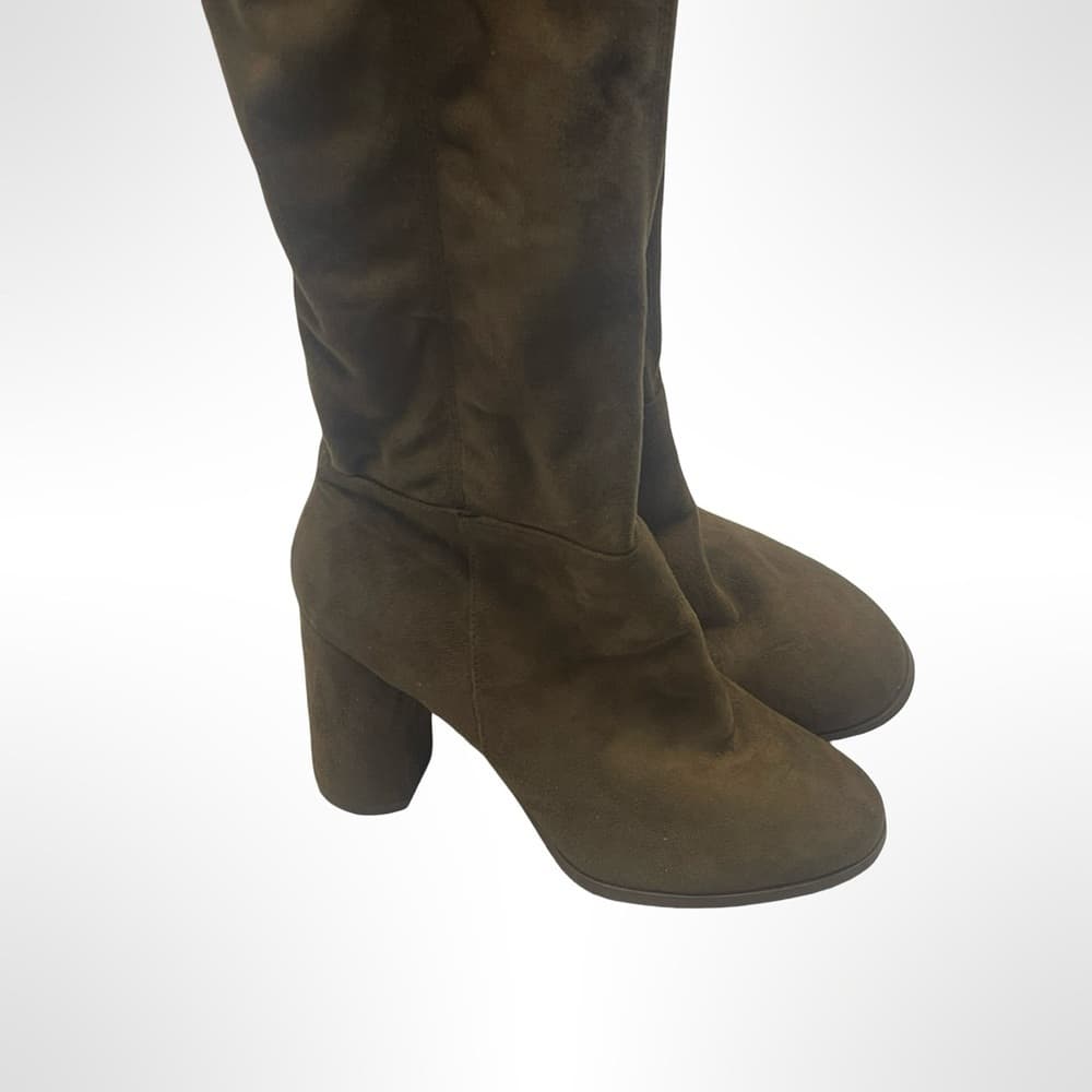 Brown Knee-High Women's Boots size 7.5 NWT - Thumbnail 2